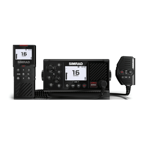 Simrad RS40 Benutzerhandbuch