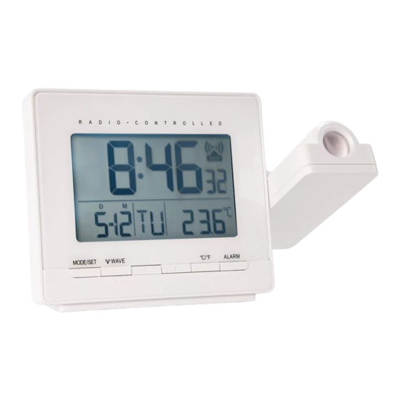 Retro Wecker Aldi Digitaler Funkwecker Krontaler Projektionswecker