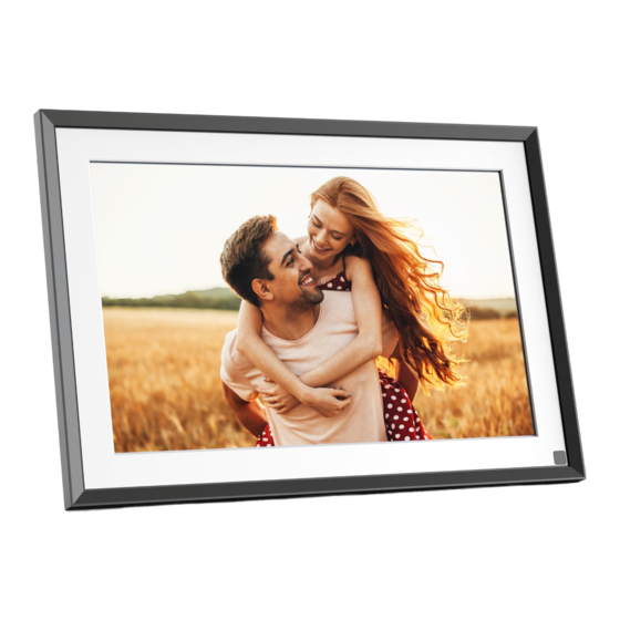 AgfaPhoto Realiview Frameo APF1000 Wi-Fi Benutzerhandbuch