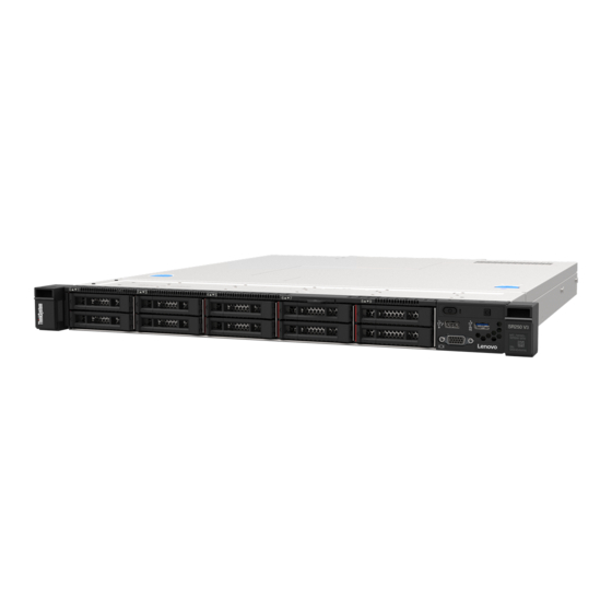 Lenovo ThinkSystem SR250 V3 Anleitung Für Die Systemkonfiguration