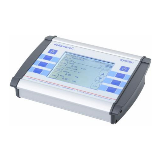 Systec deltawaveC-F Bedienungsanleitung