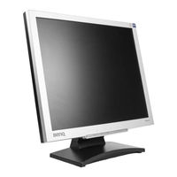 BenQ FP91G+u Benutzerhandbuch
