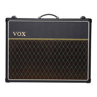 VOX Amplification AC15C1X Bedienungsanleitung