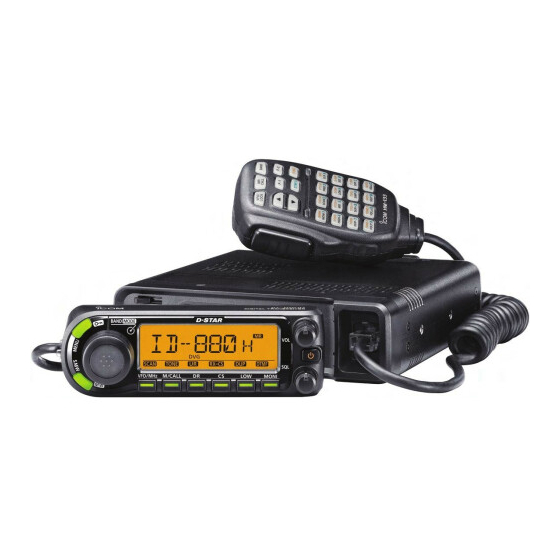 Icom ID-E880 Bedienungsanleitung
