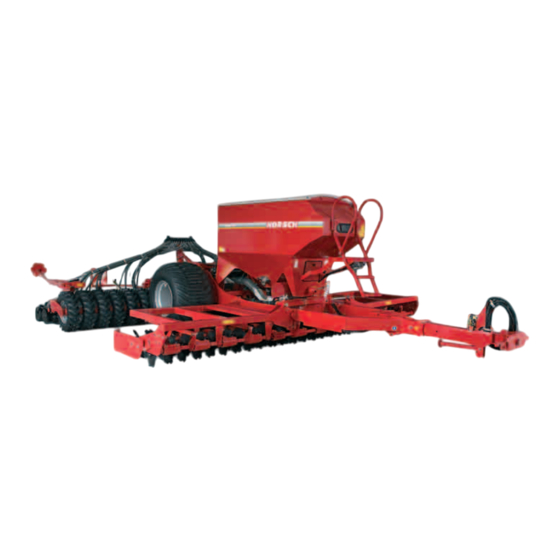 HORSCH Pronto 6 AS Betriebsanleitung