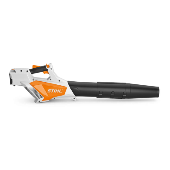Stihl BGA 57 Gebrauchsanleitung