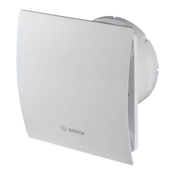 Bosch Fan 1500 Bedienungsanleitung