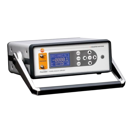 testo 0519.0816 Bedienungsanleitung