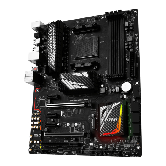 MSI 970A GAMING PRO CARBON Handbücher