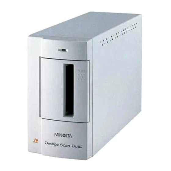 Minolta Dimage Scan Dual Bedienungsanleitung