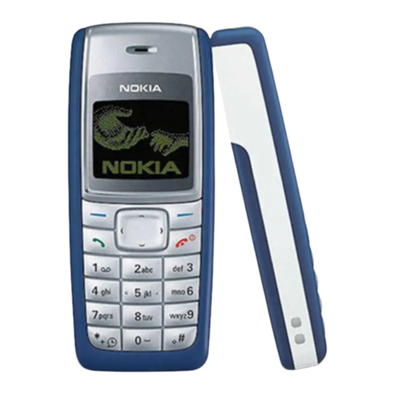 Nokia  1110i Bedienungsanleitung