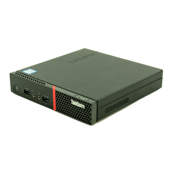 Lenovo ThinkCentre M700 Benutzerhandbuch