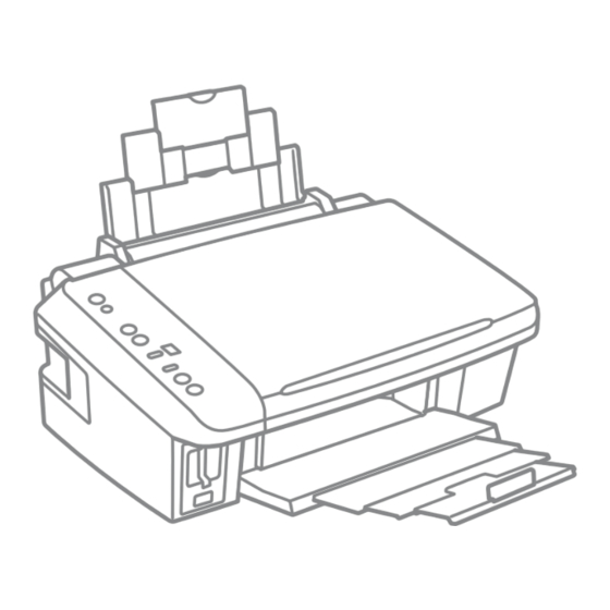Epson STYLUS SX200-Serie Benutzerhandbuch
