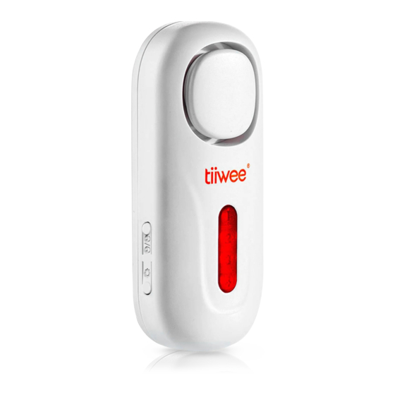 Tiiwee Home Alarm Starter Kit Bedienungsanleitung