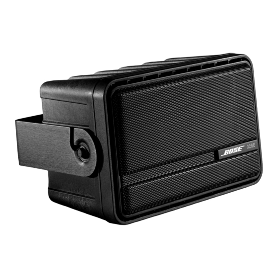 Bose FreeSpace Model 32SE Installateur-Anleitung