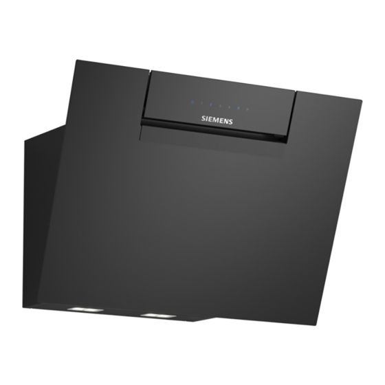 Siemens LC67KFN60 Gebrauchs- Und Montageanleitung