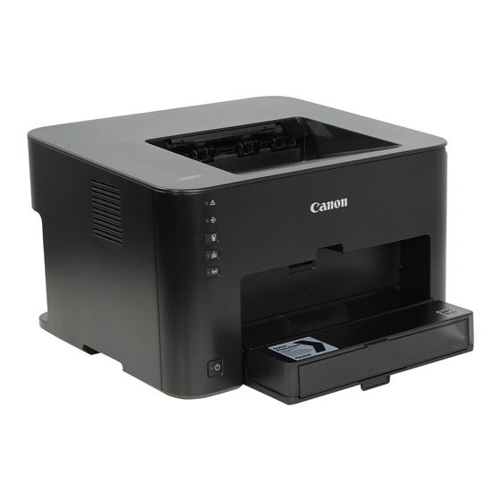 Canon i-SENSYS LBP151dw Erste Schritte