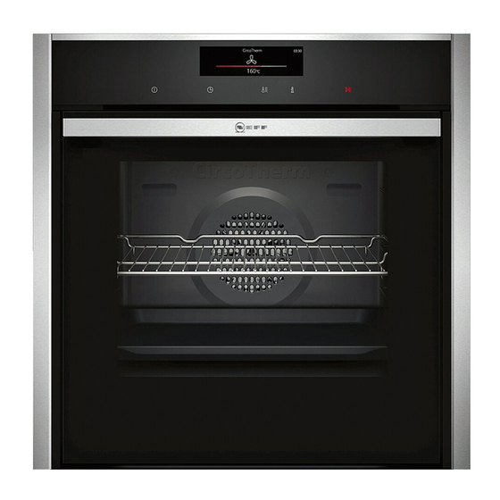 NEFF B58CT64.0 Gebrauchsanleitung