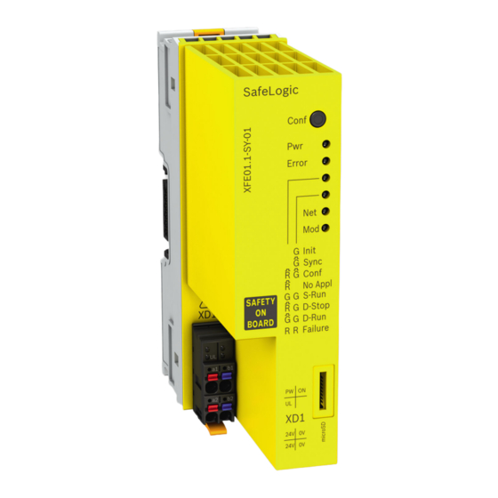 Bosch Rexroth IndraControl XFE01.1-SY-01 Betriebsanleitung