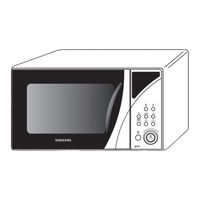 Samsung GE87Y Bedienungsanleitung Und Garkompass