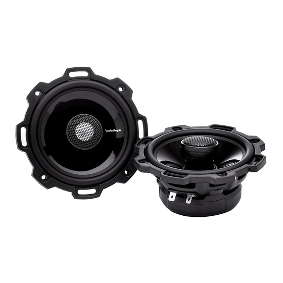 Rockford Fosgate POWER T142 Einbau Und Betrieb
