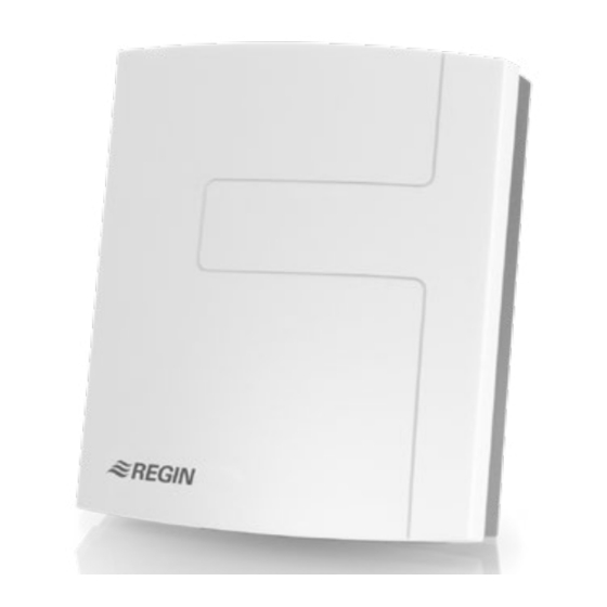 Regin CO2RT-R-Serie Anleitung