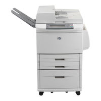 HP LaserJet 9000mfp Betriebsanleitung