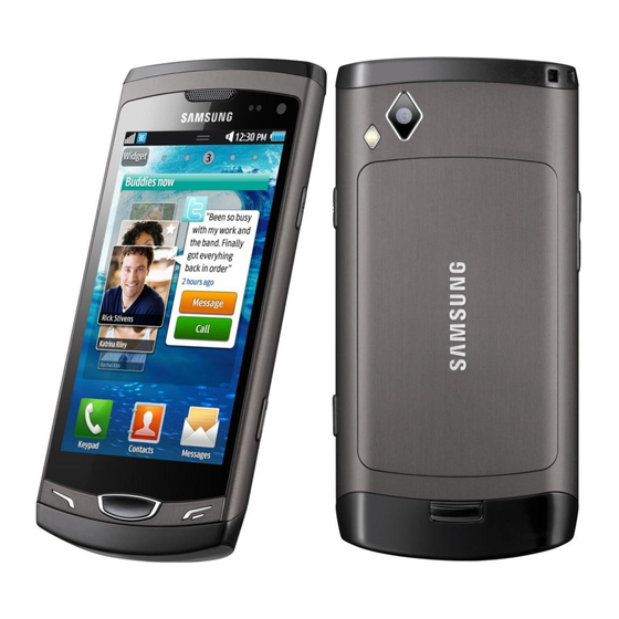 Samsung GT-S8530 Benutzerhandbuch