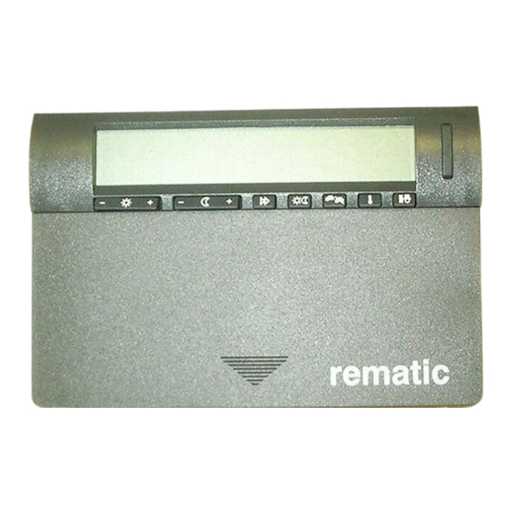 REMEHA Rematic 2945 C3 K Montageanleitung