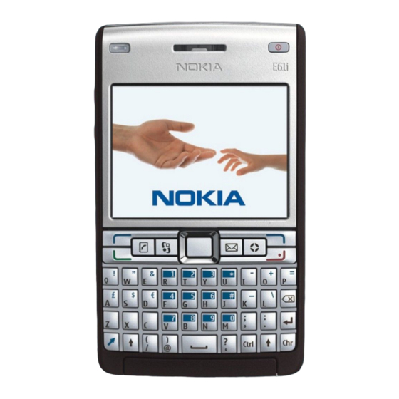 Nokia  E61i Bedienungsanleitung