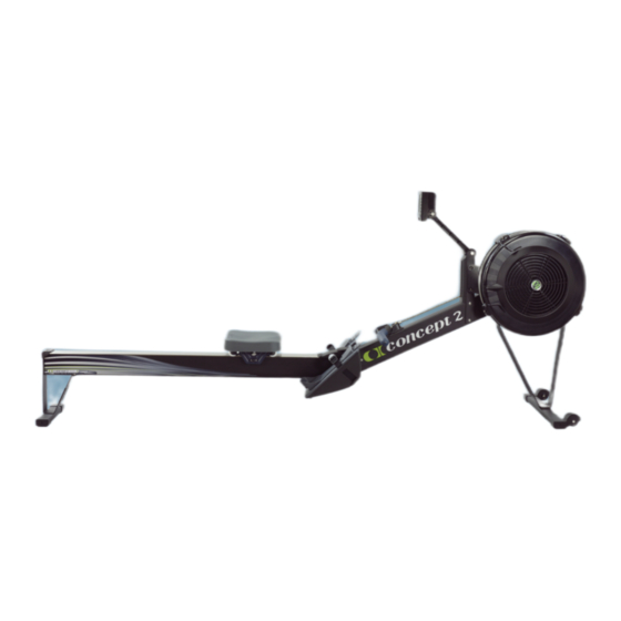 Concept2 INDOOR ROWERS D Gebrauchsanleitung