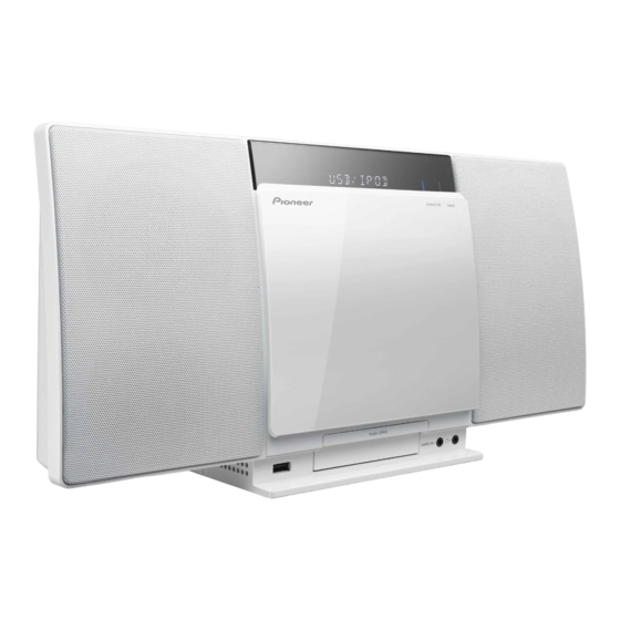 Pioneer X-SMC00 Bedienungsanleitung