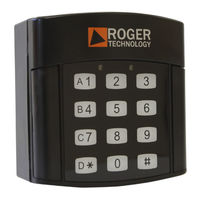 Roger H85/TTD/E Anleitungen Und Hinweise Für Den Installateur
