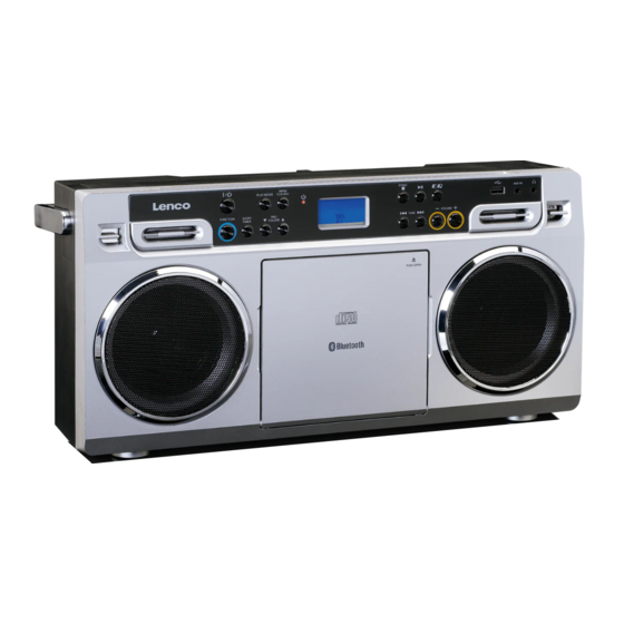 LENCO SCD-580SI Bedienungsanleitung