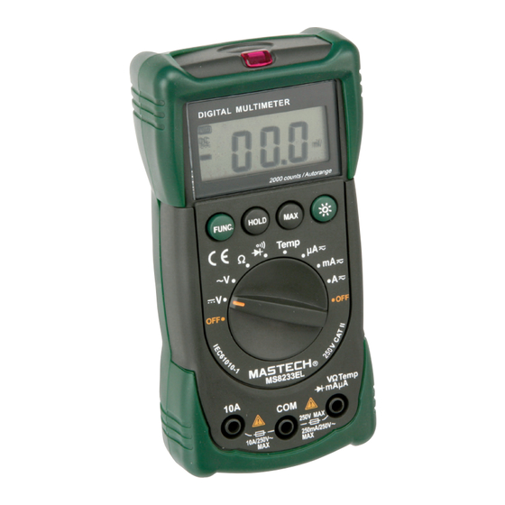 pollin electronic MS8233EL Bedienungsanleitung