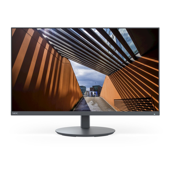 NEC MultiSync E224F Bedienungsanleitung