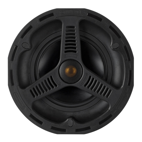 Monitor Audio ALL WEATHER IN CEILING Serie Produkt- Und Installationshandbuch