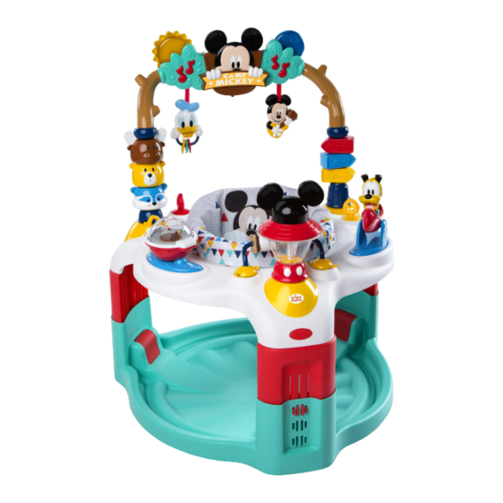 Bright Starts Disney baby MICKEY MOUSE Camping with Friends Activity Saucer Handbücher