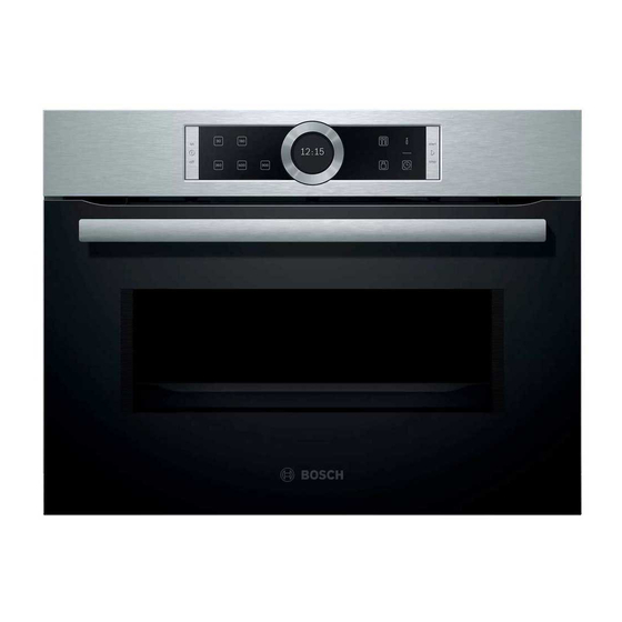 Bosch CFA634GS1 Gebrauchsanleitung