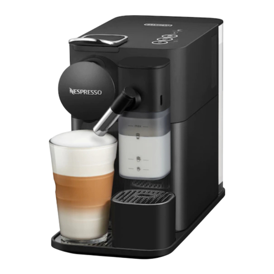DeLonghi Nespresso LATTISSIMA ONE Bedienungsanleitung