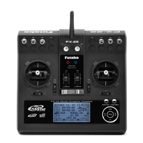 ROBBE-Futaba FX-22 Bedienungsanleitung