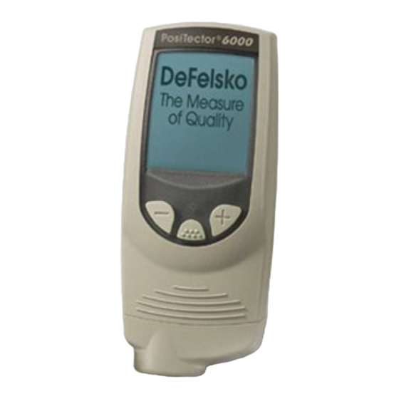 DeFelsko PT 6000 Bedienungsanleitung