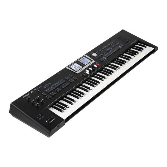 Roland BK-9 Bedienungsanleitung