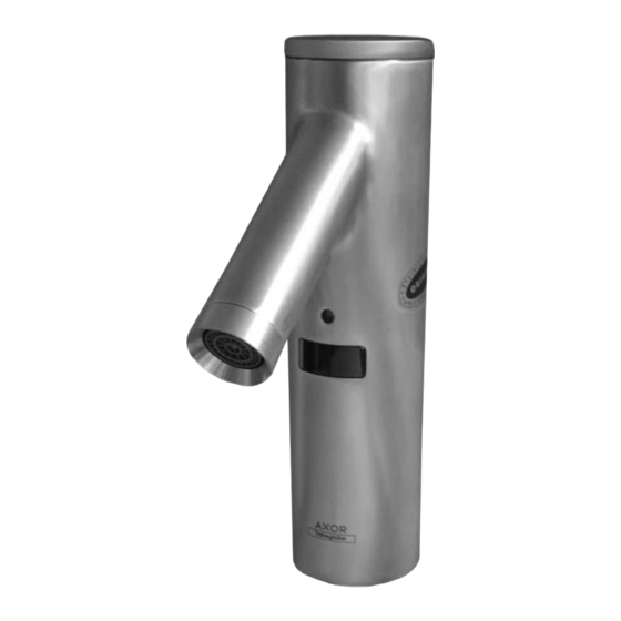 HANSGROHE AXOR Starck 10100800 Montageanleitung