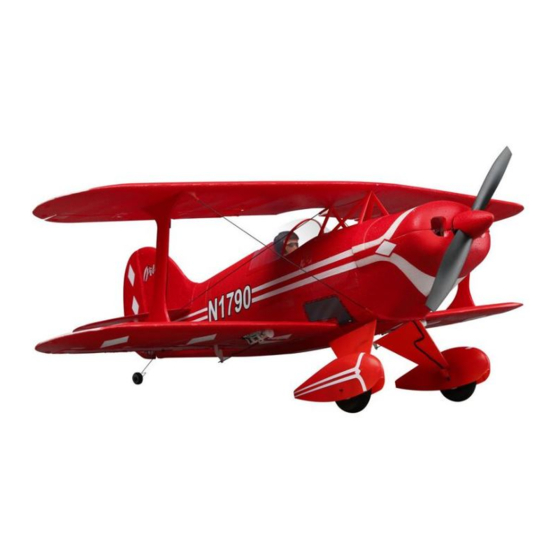 Horizon Hobby E-flite Pitts S-1S Bedienungsanleitung