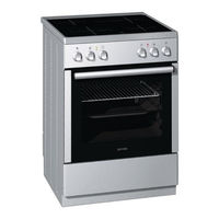 Gorenje EC67120AX Gebrauchs-, Aufstellungs- Und Anschlussanweisung