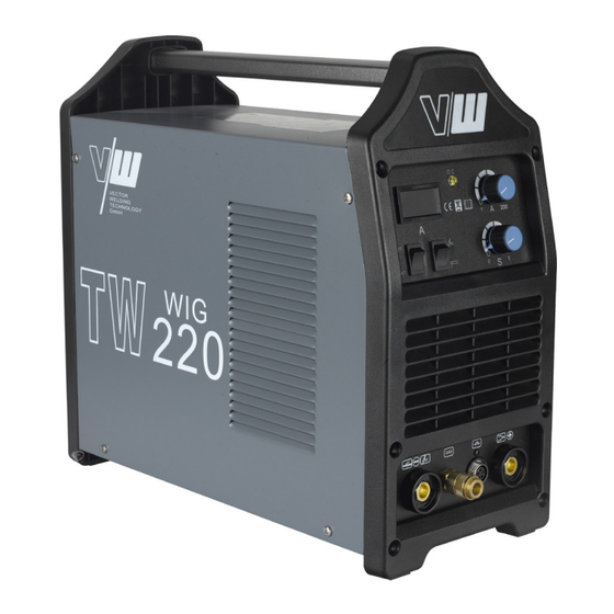 Vector TW220 Bedienungsanleitung