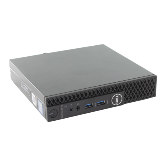 Dell D10U003 Servicehandbuch
