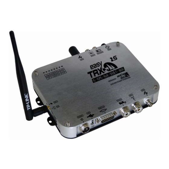 Weatherdock easyTRX2 S  Series Handbuch