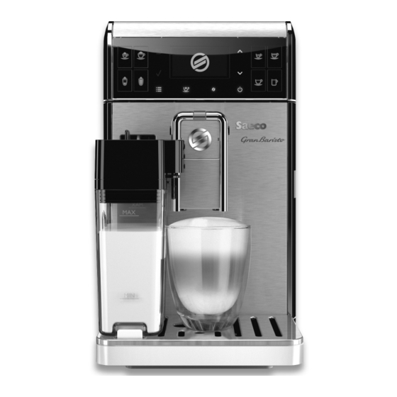 Saeco GranBaristo HD8966 Bedienungsanleitung